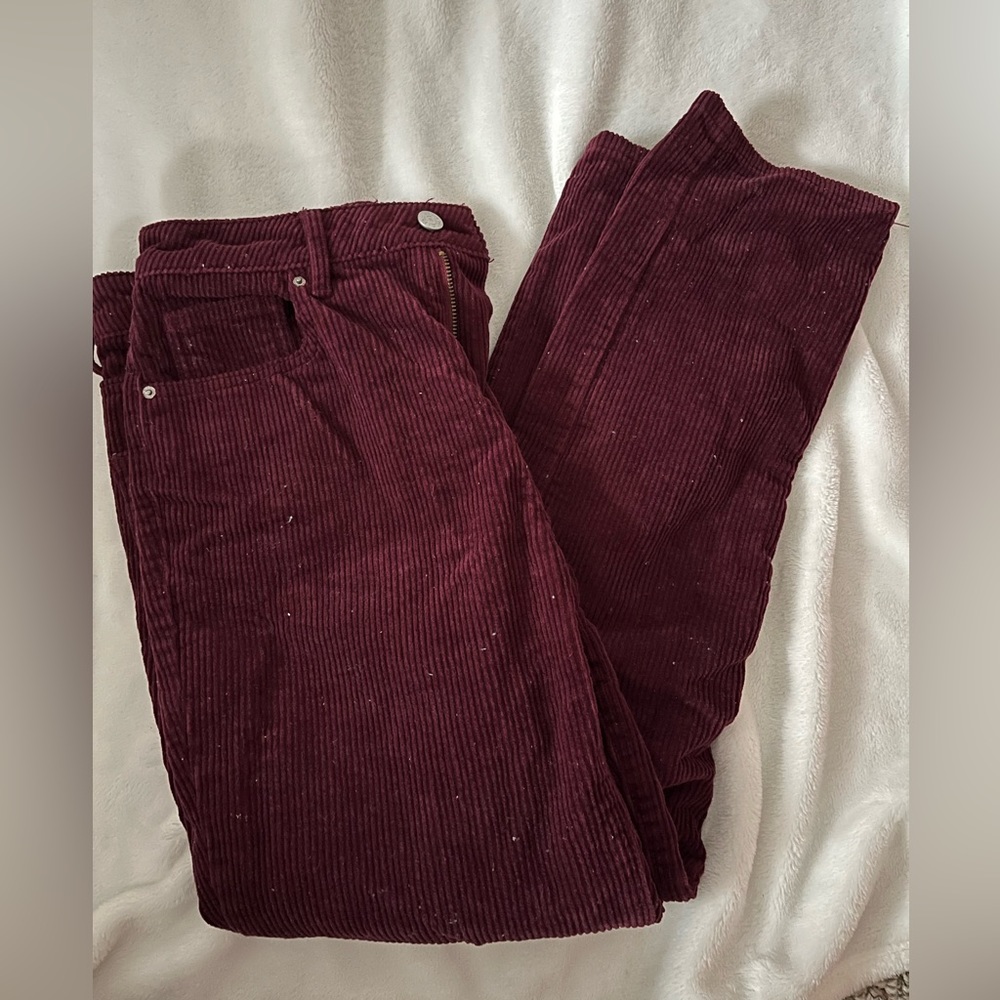 pacsun berry corduroy pants size 26